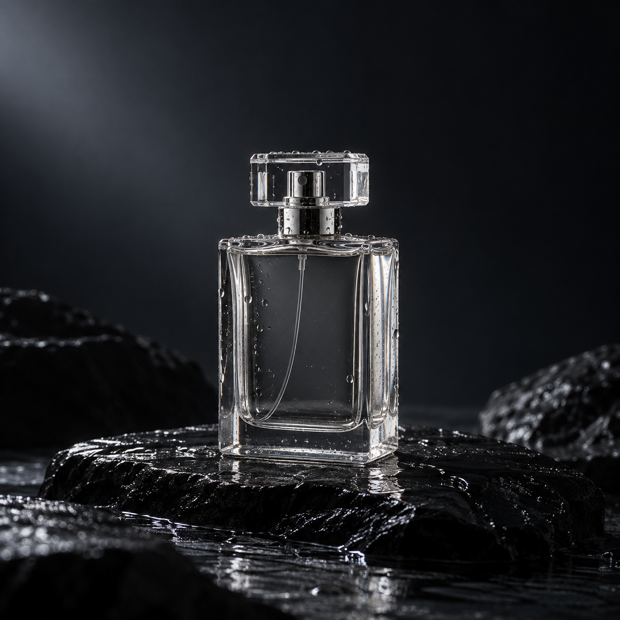 One self-created glass-bottle reference image.